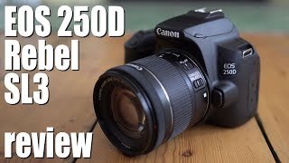 Canon EOS 250D Rebel SL3 review  IN DEPTH [upl. by Enieledam191]