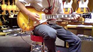 【石橋楽器店】Gibson 1958 Les Paul Standard Chambered VOS Iced Tea デモ動画MOV [upl. by Darnall]