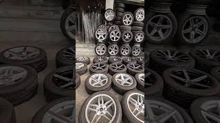 Best price ever guaranteed 👌 alloywheels tyre automobile newalloys [upl. by Ennovahc]