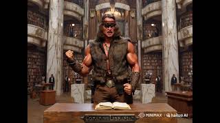 Conan The Librarian AI SHORT [upl. by Spieler]