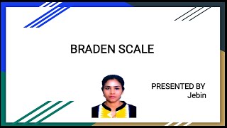 BRADEN SCALE [upl. by Megdal]