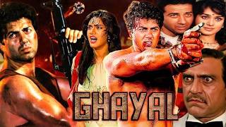 सनी देओल की सबसे बड़ी फिल्म  Ghayal Full Movie 4K सनी देओल Meenakshi Seshadri  90s Action Movie [upl. by Claudine]