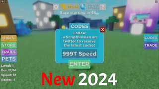 All The Legend Of Speed Codes November 2024 [upl. by Eentrok808]