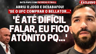 EXCLUSIVO PITBULL SE EMOCIONA AO PENSAR EM VENDA DO BELLATOR AO UFC E AVALIA POSSÍVEL FUTURO NO UFC [upl. by Brazee]