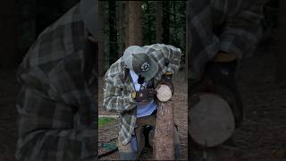 Bushcraft Mallet for camp work🏕️ camping bushcraft woodsman tipsandtricks campinggear [upl. by Awuhsoj]