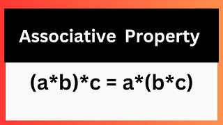 Binary Operations  Associative Property maths [upl. by Bertero255]