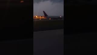 Stormy American 737800 Takeoff Out Of Atlanta 🚀🚀🌩️ [upl. by Evans232]