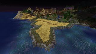 MINECRAFT  Town Design Part 7  Field Design amp A New Addition [upl. by Ertnod]