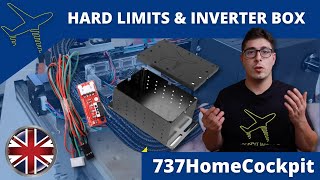 Hard limits switches amp Inverters Box for CNC 3018  Upgrade to CNC to build a 737 Home Cockpit [upl. by Nylorahs736]