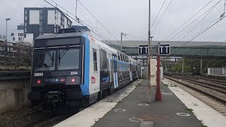 RER C  DEPART DUN Z20500900 A CHOISY LE ROIS [upl. by Mcgannon929]