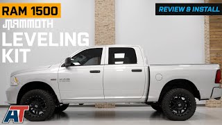 20092023 4WD RAM 1500 Mammoth Leveling Kit Review amp Install [upl. by Eidoj292]