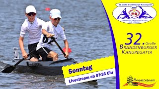 32 Große Brandenburger Kanuregatta  Sonntag 05052024 [upl. by Aliahkim]