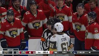 Vegas Golden Knights Vs Florida Panthers End Of Game Scrum Request [upl. by Rimaj]