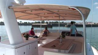 Trawler Queensland 55 Power Catamaran  by Fountaine Pajot [upl. by Anirbac]