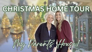 CHRISTMAS HOME TOUR  My Parents House  Collections  Themed Trees [upl. by Copp]