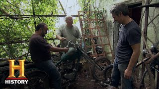 American Pickers Motorcycle Mega Pick in West Virginia Season 12  History [upl. by Hiller]