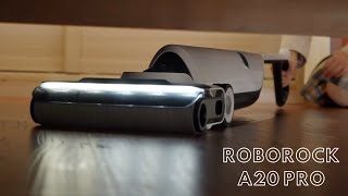 Roborock A20 Pro Smart Dry amp Wet Floor Scrubber  FULL REVIEW [upl. by Eicrad]