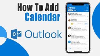 How To Add Outlook Calendar To Iphone  Sync Outlook Calendar [upl. by Ariat]