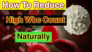 How to reduce high Wbc count Naturally  High Wbc Count [upl. by Binette]