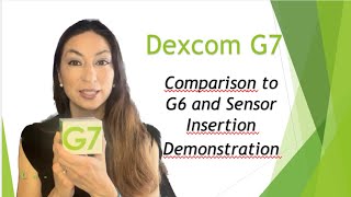 Dexcom G7 Continuous Glucose Monitor [upl. by Elicul421]