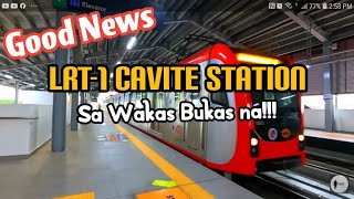 Good News LRT1 Cavite Station Phase 1 is Now Open  Full Train Ride  HD [upl. by Newlin]