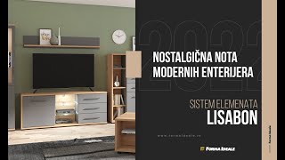 Nova kolekcija  Sistem elemenata LISABON│Forma Ideale [upl. by Wini]