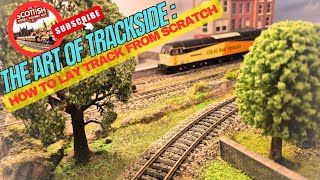 How to Lay Model Railway Track For Beginners [upl. by Annelak]