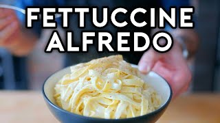 Binging with Babish Fettuccine Alfredo from The Office [upl. by Winni235]