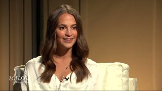 Alicia Vikander quotMamma fick mig att inse hur tuff skådespelarbranchen ärquot  Malou Efter t [upl. by Durware]