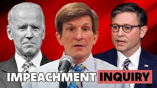 REPUBLICANS FORMALIZE IMPEACHMENT INQUIRY INTO PRESIDENT BIDEN  Lichtman Live 25 [upl. by Ebenezer]