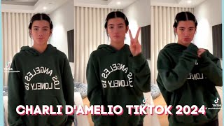 charli damelio  tiktok dance compilation videos 2024 [upl. by Iznik]