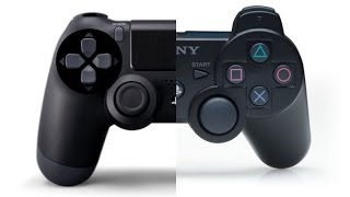 Comparing Dualshock 3 to Dualshock 4 [upl. by Melamed]