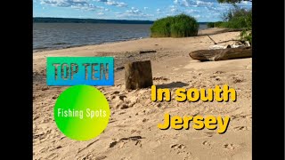 Top Ten Fishing Spots in South Jersey live [upl. by Langelo586]