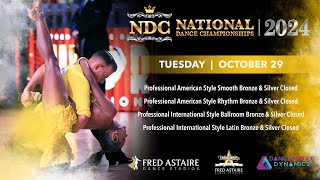 2024 Fred Astaire National Ballroom Dance Competition Professional Closed Divisions [upl. by Flor]