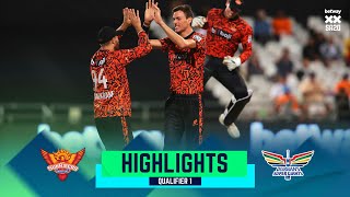 Sunrisers Eastern Cape v Durbans Super Giants  Qualifier 1 Match Highlights  Betway SA20 [upl. by Enois]