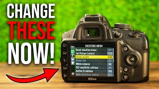 Nikon D3200 Best Photo Settings For Beginners  Complete Photography Settings Guide [upl. by Assetniuq]