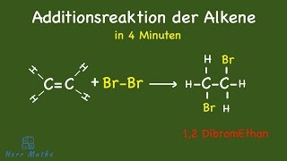 Die Additionsreaktion der Alkene [upl. by Krever]