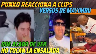 😂PUNKO REACCIONA A CLIPS😂VERSUS DE MAYIMBU😂 [upl. by Backler]