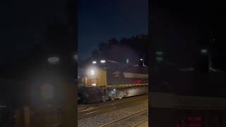 CSX 1871 ES44AH “Atlantic Coast Line” leads CSX X301 through PiscatawayNJ w a SAAHC hornshow [upl. by Hakaber863]