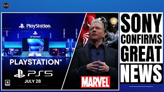 PLAYSTATION 5  SONY CONFIRMS NEXT EVENT WITH FULL LINE UP   SONY CONFIRMS NEXT PS5 MARVEL EXCLUS… [upl. by Notsuj]