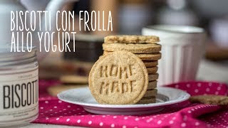 Biscotti con frolla allo yogurt vegan [upl. by Tammany]