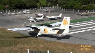 St Barth Amazing Plane landing and takeoff footage [upl. by Katlaps]