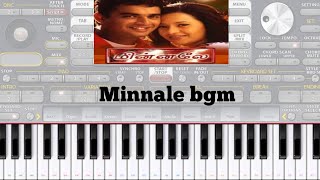 Minnale Bgm keyboard cover  Harris Jayaraj [upl. by Ibrahim837]