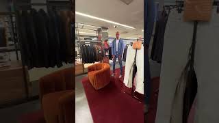 At Bloomingdale’s men’s fall and winter collection 🤩youtubeshorts bloomingdales subscribe [upl. by Sirromed]