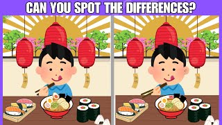 Can you spot the 5 differences from this picture [upl. by Ynafit]