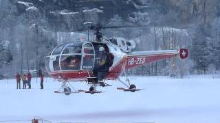 Alouette III SA 316 Take Off [upl. by Granny734]