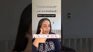 Repita comigo e pratique a sua pronúncia 🗣️ ingles english inglesbrasil pronunciation [upl. by Aynor]