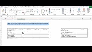 Learning with Matz  Excel  DropdownFelder nach Zellwert eingefärbt [upl. by Curren539]