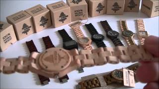 WEWOOD horloges bij Kishnl  Houten eco horloges [upl. by Cornia]