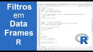 Filtros em data frames na linguagem R Curso para iniciantes  Aula 15 [upl. by Arracot31]